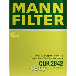 10x Mann Filtre Filtre D'Habitacle Mannol Filtre à Air VW Transporter V Bus 7hb