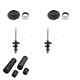 2x Japko Amortisseur à Gaz + Pallier Avant Pour Vw T5 Multivan Transporter Bus