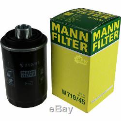7L Mannol 5W-30 Break Ll + Mann-Filter Filtre VW Transporter V Bus 2.0 TSI