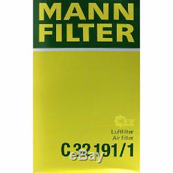 8L Mannol 5W-30 Break Ll + Mann-Filter Filtre VW Transporter V Bus 2.0 Tdi