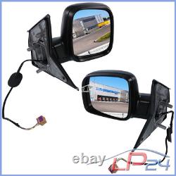 ATEC 2x GAZETS EXTERIEURS ELECTRIQUES POUR VW MULTIVAN BUS T5 TRANSPORTER BUS T5