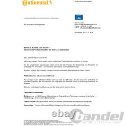 ATE Disques 280mm + Revêtements Arrière pour VW T4 Transporter, Multivan Bus