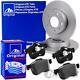 Ate Disques 282mm + Revêtements Avant Pour Vw T4 Boîte Transporter Bus Multivan