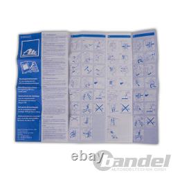 ATE Disques 282mm + Revêtements Avant pour VW T4 Boîte Transporter Bus Multivan