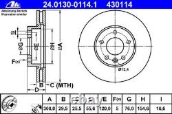 ATE Disques 308mm + Revêtements Avant pour VW T5 T6 Multivan Transporter Bus