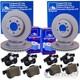 Ate Disques + Revêtements Avant+arrière Pour Vw T5 T6 Bus Transporter, Multivan