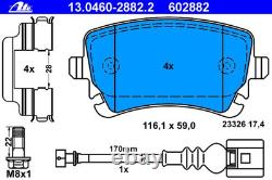 ATE Disques + Revêtements Avant+Arrière pour VW T5 T6 Bus Transporter, Multivan