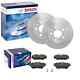 Bosch Disques + Revêtements Avant Convient Pour Vw T4 Transporter, Multivan Bus