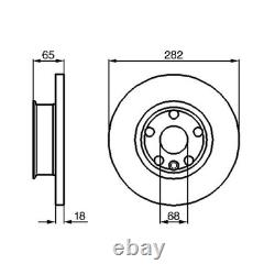 BOSCH Disques + Revêtements Avant Convient pour VW T4 Transporter, Multivan Bus