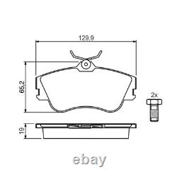 BOSCH Disques + Revêtements Avant Convient pour VW T4 Transporter, Multivan Bus