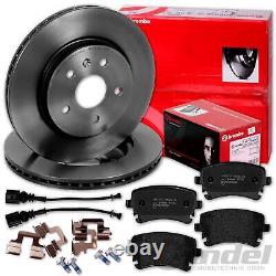BREMBO Disques + Revêtements Arrière pour VW T5+T6 Multivan Transporter Bus
