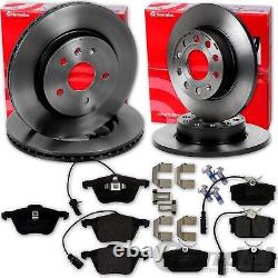 BREMBO Disques + Revêtements Avant+Arrière pour VW T4 Transporter Bus Multivan