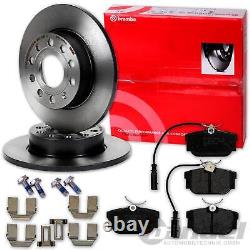 BREMBO Disques + Revêtements Avant+Arrière pour VW T4 Transporter Bus Multivan
