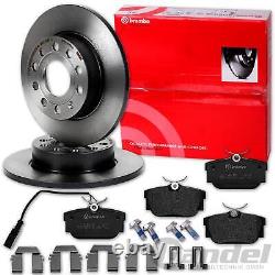 BREMBO Disques + Revêtements Avant+Arrière pour VW T4 Transporter, Multivan Bus