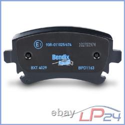 Bendix Disques De Frein + Plaquettes Arrière Pour Vw Multivan Transporter Bus T5