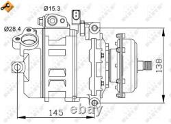 Compresseur Climatisation Pour VW Transporter V Bus Multivan
