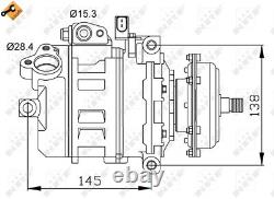 Compresseur Climatisation pour VW Transporter V Bus, Multivan