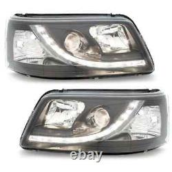 Ensemble De Feux De Position LED Noirs Pour VW T5 BUS 03-09 Multivan Transporter
