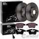 Eurobrake Disques 333mm + Revêtements Avant Pour Vw T5 Transporter, Multivan Bus