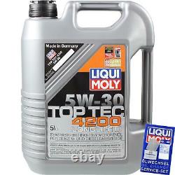 FILTRE DE KIT D'INSPECTION LIQUI MOLY HUILE 8L 5W-30 pour VW transporteur V Bus