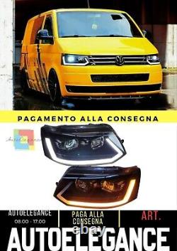 Feux Pour VW T5 Gp Bus 09-15 Multivan Transporter Set Clignotants Dynamiques