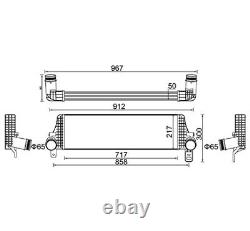 HART Échangeur De Chaleur LLK Pour VW Transporter V Bus 2.0 BiTDI Multivan