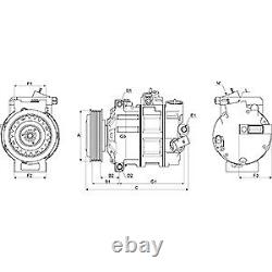 HC-Cargo Compresseur Climatisation Convient pour VW Transporter V Bus Multivan