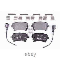 HELLA Pagid Set Freins Arrière Convient pour VW T5+T6 Multivan Transporter Bus