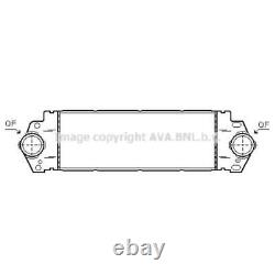 Intercooler On Refroidit L'Air Aluminium pour VW Transporter V Bus, Multivan