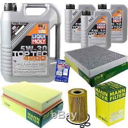 Liqui Moly 8L Toptec 4200 5W-30 Huile + Filtre pour VW Transporter V Bus 7HB