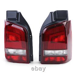 Lot de Feux Arrière Rouge Fumee pour VW T5.2 Facelift Bus Transporter, Multivan