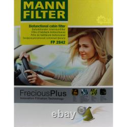 MANNOL 6L Nano Tech 10W-40 huile moteur + Mann-Filter Pour VW Transporteur V Bus