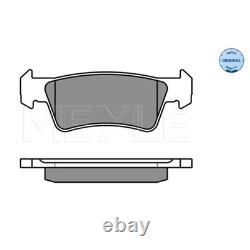 MEYLE Disques + Revêtements Arrière Convient pour VW T5 Transporter, Multivan Bus