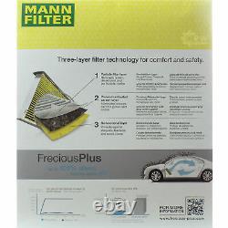 Mann-Filter + Liqui Moly Klima-Reiniger pour VW Transporter V Bus Multivan