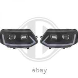 Phare Ensemble Phares pour VW Multivan V Transporter Bus Tube Lumières