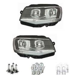 Phare avant Set H7/H7 pour VW Transporter VI Bus Multivan Boîte Incl. Lampes