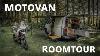 Roomtour Vw T5 Diy Camper Van Moto Van Garage Workshop Self Conversion