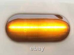 Set Clignotants Latéral LED Noir pour VW T5 Bus Multivan Transporter 03-09