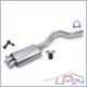 Silencieux Arrière Pour Vw Multivan Transporter T5 Bus 1.9 Tdi 2.0
