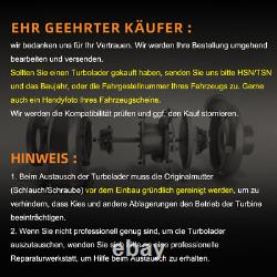 Turbocompresseur VW T5 Bus 2.5 Tdi 4motion Transporter, Multivan 96KW 130PS