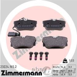 ZIMMERMANN Disques de Frein + Revêtements pour VW T4 Transporter, Multivan Bus
