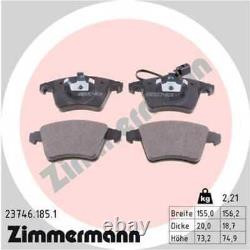 ZIMMERMANN Plaquettes Bremsbelegsatz Avant pour VW Transporter V Bus, Multivan