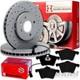 Zimmermann Sport Disques + Revêtements Avant Pour Vw T4 Transporter Bus Multivan