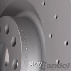 ZIMMERMANN Sport Disques + Revêtements Avant pour VW T4 Transporter Bus Multivan