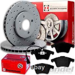 Zimmermann Sport Disques 333mm + Revêtements pour VW T5 Transporter, Multivan Bus