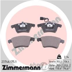 Zimmermann Sport Disques 333mm + Revêtements pour VW T5 Transporter, Multivan Bus